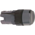 Schneider Electric ZB6AA2 Frontelement für Drucktaster ZB6, tastend, schwarz, Ø 16 mm 
