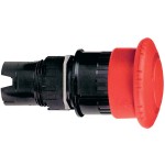 Schneider Electric ZB6AS834 Frontelem., rund Pilzdrucktaster Not-Halt/Not-Aus Ø 16, Drehentrieg., rot 