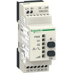 Schneider Electric ZBRRD Empfänger, Harmony XB5R, programmierbar, 2 Relais Ausgänge, 24-240V ACDC, monostabil, bistabil 