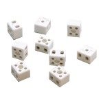 Deko-Light 100301 Elektrisches Montagezubehör, Klemme Keramik, Länge: 21 mm, Breite: 18 mm, Höhe: 