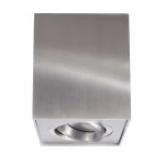 Deko-Light 122417 Deckenaufbauleuchte, Dato, 1x max. 50 W GU10, Silber, 220-240 V/AC, 50 / 60 Hz, 