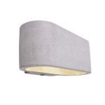 Deko-Light 341176 Wandaufbauleuchte, Atria, 1x max. 25 W G9, Grau, 220-240 V/AC, 50 / 60 Hz, IP 20 