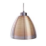 Deko-Light 342025 Pendelleuchte, Filo Big Mob 190 mm, 1x max. 60 W E27, Silber, 220-240 V/AC, 50 / 