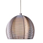 Deko-Light 342029 Pendelleuchte, Filo Ball 160 mm, 1x max. 40 W G9, Silber, 220-240 V/AC, 50 / 60 