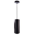 Deko-Light 342051 Pendelleuchte, Barrel, 1x max. 40 W E27, Schwarz, 220-240 V/AC, 50 / 60 Hz, IP 2 