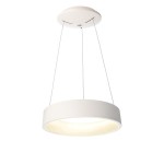Deko-Light 342122 Pendelleuchte, Sculptoris 450 mm, 27 W, DIM, 3000 K, Weiß, 220-240 V/AC, 50 / 60 