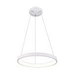 Deko-Light 342189 Pendelleuchte, Merope 400, 30 W, DIM, 3000/4000 K, Weiß, 220-240 V/AC, 50 / 60 H 