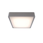 Deko-Light 348011 Deckenaufbauleuchte, Quadrata I 220x220 mm, 10 W, 3000 K, Grau, 220-240 V/AC, 50 