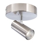 Deko-Light 348111 Deckenaufbauleuchte, Becrux I, 6 W, DIM, 3000 K, Silber, 220-240 V/AC, 50 / 60 H 