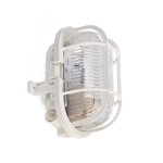Deko-Light 401011 Decken- und Wandaufbauleuchte, Syrma Oval, 1x max. 42 W E27, Weiß, 220-240 V/AC, 