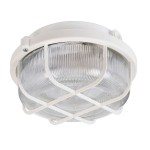 Deko-Light 401014 Decken- und Wandaufbauleuchte, Syrma Rund, 1x max. 100 W E27, Weiß, 220-240 V/AC 