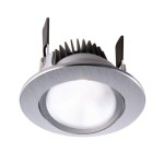Deko-Light 565198 Einbaustrahler, COB 68 CCT, 8 W, 2500-6500 K, Silber, Spannungskonstant, 24 V/DC 