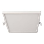 Deko-Light 565323 Downlight, Alya Eckig, 12 W, DIM, 2700 K, Weiß, 220-240 V/AC, 50 / 60 Hz, IP 20 