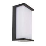 Deko-Light 620127 Wandaufbauleuchte, Grumium Eckig CCT V, 10 W, 3000/4000 K, Grau, 220-240 V/AC, 5 