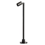 Deko-Light 688034 Vitrinenleuchte, Herculis Big 250 mm, 1 W, 3000 K, Schwarz, Stromkonstant, 3 V/D 