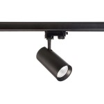 Deko-Light 707098 3-Phasen-Spot, Horus, 10 W, 3000 K, Schwarz, 220-240 V/AC, 50 / 60 Hz, IP 20 