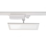 Deko-Light 707134 3-Phasenleuchte, Panel Track Light, 20 W, 3000 K, Weiß, 110-240 V/AC, 50 / 60 Hz 
