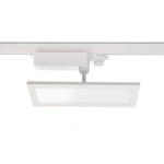 Deko-Light 707136 3-Phasenleuchte, Panel Track Light, 20 W, 4000 K, Weiß, 110-240 V/AC, 50 / 60 Hz 