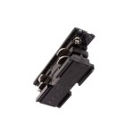 Deko-Light 710017 3-Phasen Schienensystem, D Line elektrischer Verbinder, Graphitschwarz RAL 9011, 