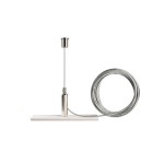Deko-Light 710094 3-Phasen Schienensystem, D Line/Dali Seilabhängungshalter Mini mit 5,0m Abhänges 