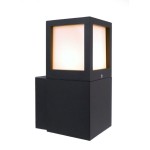 Deko-Light 731059 Wandaufbauleuchte, Facado A, 1x max. 20 W E27, Anthrazit, 220-240 V/AC, 50 / 60 