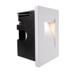Deko-Light 763007 Wandeinbauleuchte, Yvette II, 4,7 W, 3000 K, Weiß, 220-240 V/AC, 50 / 60 Hz, IP 