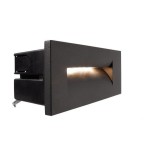 Deko-Light 763011 Wandeinbauleuchte, Yvette III, 9,5 W, 3000 K, Anthrazit, 220-240 V/AC, 50 / 60 H 