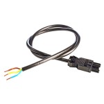Wieland 800109 Elektrisches Montagezubehör, GST18i3 Anschlussleitung mit Buchse 1m, Län 