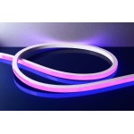 Deko-Light 840289 LED Stripe, D Flex Line Top-View, Neon, 24V-10W, RGB/3200K, 5m, PU, Spannungskon 