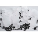 Deko-Light 840295 Mechanisches Montagezubehör, Montageset für IP65/IP67 Stripes mit Außenmaß 17-19 