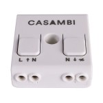 Casambi 843008 , Dimmer Hochvolt BT, Bluetooth Controller CBU-TED, Dimmbar: Ja, , 