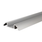 Deko-Light 970301 Profil, Unterbau-Profil flach AM-01-10, 2m, Silber, Aluminium, Matt, Eloxiert, L 