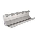 Deko-Light 970560 Profil, Eck-Profil AV-05-15, 2m, Silber, Aluminium, Matt, Eloxiert, Länge: 2000 