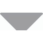 Deko-Light 978390 Profil Endkappe, Endkappe P-AV-05-25 Set 2 Stk, Silber, Aluminium 