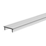 Deko-Light 983011 Profil Abdeckung, Abdeckung P-01-10, 2m, klar, PMMA, Transparent 95% Transmissio 