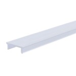 Deko-Light 983018 Profil Abdeckung, Abdeckung P-01-10, 3m, milchig, PMMA, Satiniert 40% Transmissi 