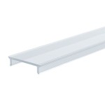 Deko-Light 983037 Profil Abdeckung, Abdeckung P-01-15, 3m, matt, PMMA, Teiltransparent 75% Transmi 