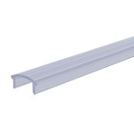 Deko-Light 983503 Profil Abdeckung, Abdeckung F-01-08, 2m, matt, PMMA, Teiltransparent 75% Transmi 