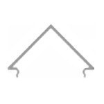 Deko-Light 985570 Profil Abdeckung, Abdeckung E-05-12, 2m, milchig, Polycarbonat, Satiniert 40% Tr 