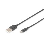 ASSMANN AK-300127-018-S DIGITUS Micro USB 2.0 Anschlusskabel 