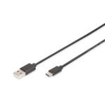ASSMANN AK-300154-018-S DIGITUS USB Type-C Verbindungskabel, Typ USB-A auf USB-C 