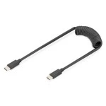 Digitus AK-300431-006-S USB 2.0 - USB - C auf USB - C Spiralkabel 