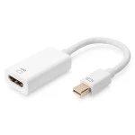 Digitus AK-340416-002-W Aktiver Mini DisplayPort auf HDMI Adapter / Konverter 