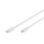 ASSMANN DB-600109-020-W DIGITUS Lightning auf USB - C - Daten-/Ladekabel, MFI-Zertifiziert 