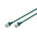 Digitus DK-1632-A-005S-G CAT 6A F-FTP Slim Patchkabel, 0,5m, Grün 