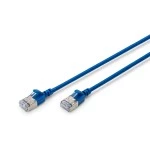 Digitus DK-1632-A-030S-B CAT 6A F-FTP Slim Patchkabel, 3m, Blau 