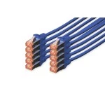 Digitus DK-1644-010-B-10 CAT 6 S/FTP Patchkabel, 10 Stück 