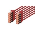 Digitus DK-1644-010-R-10 CAT 6 S/FTP Patchkabel, 10 Stück 