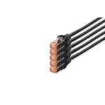 Digitus DK-1644-100-BL-5 CAT 6 S/FTP Patchkabel, 5 Stück 