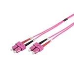 Digitus DK-2522-01-4 LWL Multimode Patchkabel, OM4, SC / SC 